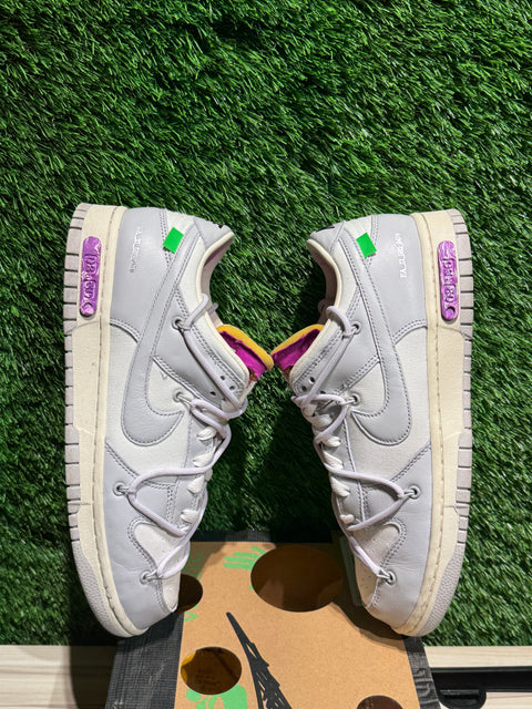 Nike Dunk Low Off-White Lot 3 Sz 9M