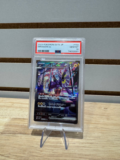2023 POKEMON SV1V JP MIRAIDON ex PSA 10