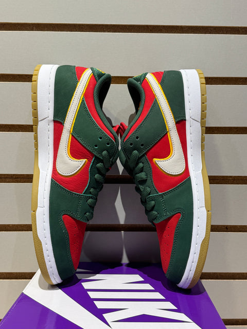 Nike SB Dunk Low Pro PRM Seattle Supersonics Sz 10