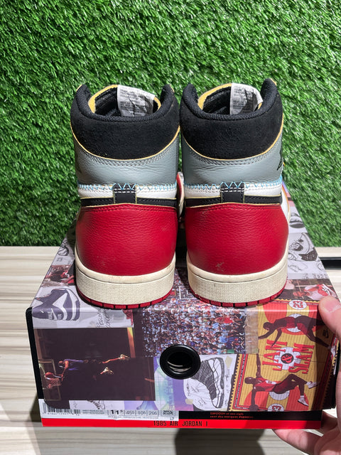 Jordan 1 Retro High OG SP Union LA Chicago Shadow Sz 11.5