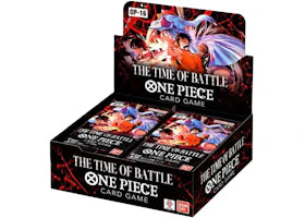 2026 Bandai One Piece The Time Of Battle (OP-16) Booster Box