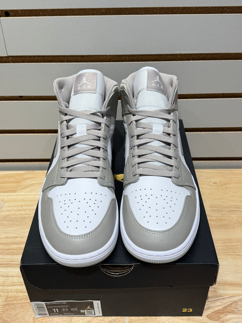 Jordan 1 Mid Linen Sz 11