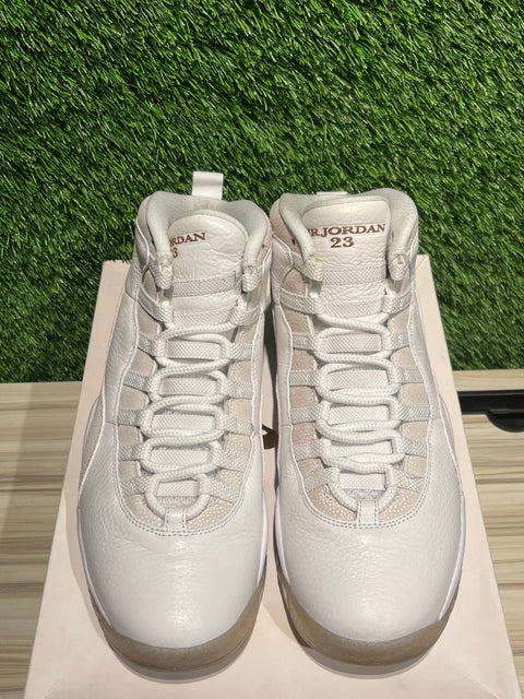 Jordan 10 Retro Drake OVO White Sz 10M