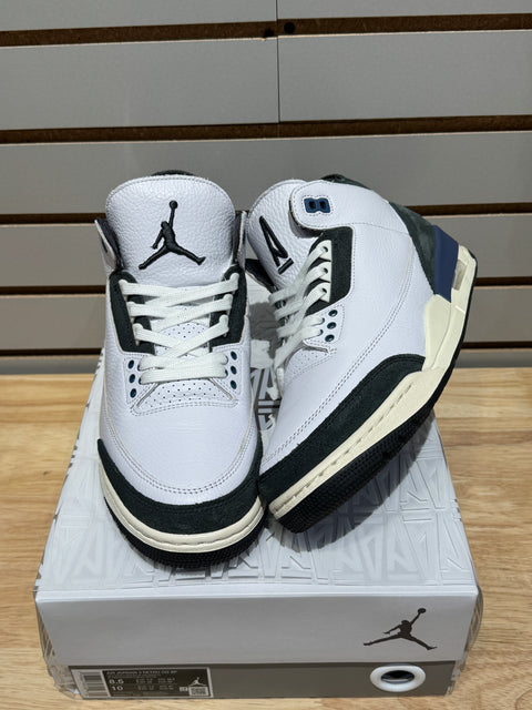 Jordan 3 Retro OG SP A Ma Maniére Diffused Blue Diffused Blue Sz 8.5