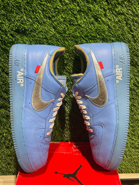 Nike Air Force 1 Low Off-White MCA University Blue Sz 13