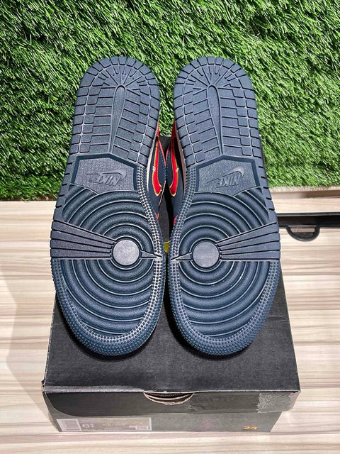 Jordan 1 Low Armory Navy Sport Red (GS) Sz 6.5Y