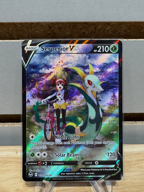 Serperior V - Pokemon SWSH12: Silver Tempest Trainer Gallery (SWSH12: TG)