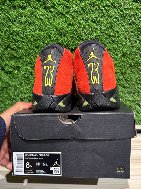 Jordan 14 Retro Ferrari (2025) (GS) Sz 6Y