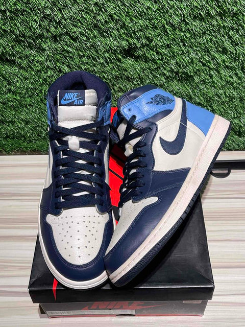 Jordan 1 Retro High Obsidian Sz 11.5M