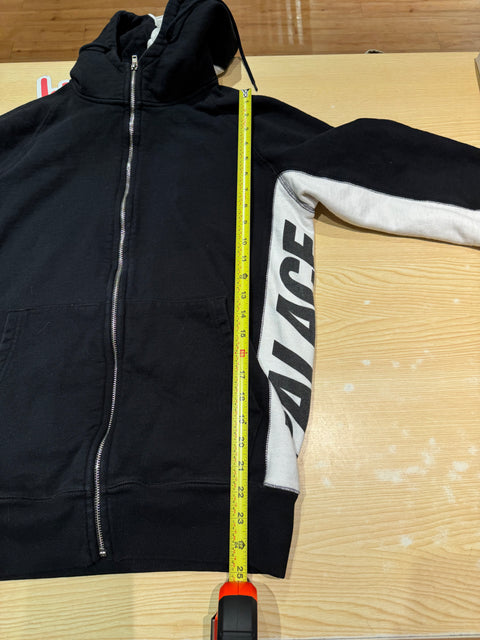 Palace Full Zip Hoodie Sz M