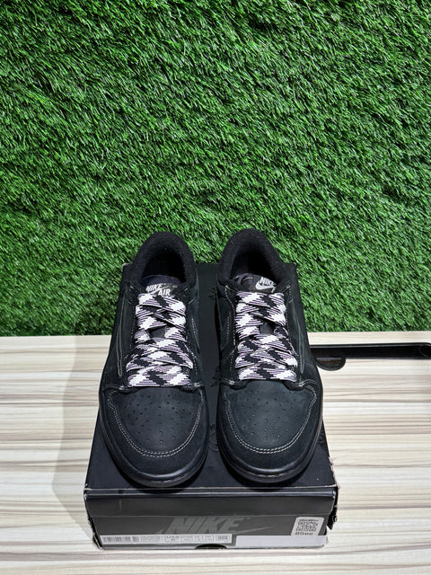 Jordan 1 Retro Low OG SP Travis Scott Black Phantom Sz 6.5M