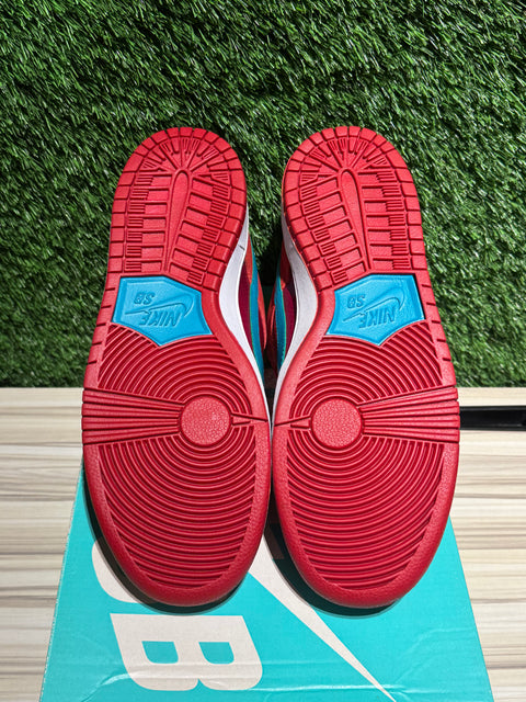 Nike SB Dunk Low Brickhouse Turbo Green Sz 10M