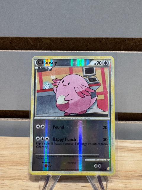 Chansey #58/123 - Pokemon HeartGold SoulSilver (HS)(Reverse Holofoil)