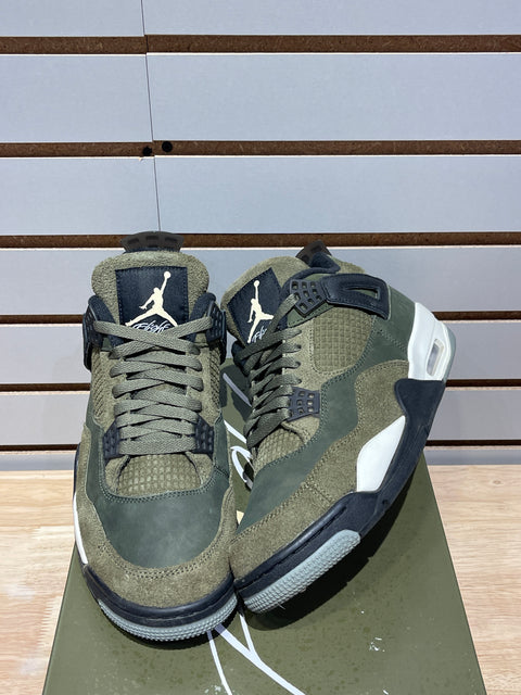 Jordan 4 Retro SE Craft Medium Olive Sz 10.5