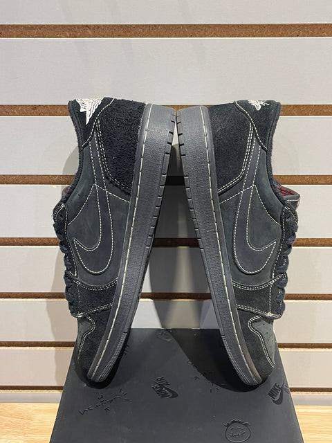 Jordan 1 Retro Low OG SP Travis Scott Black Phantom Sz 10.5