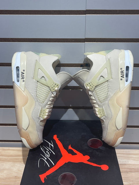 Jordan 4 Retro Off-White Sail (Women's) Sz 7.5