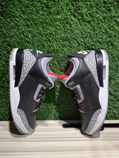 Jordan 3 Retro Black Cement (2018) Sz 12M