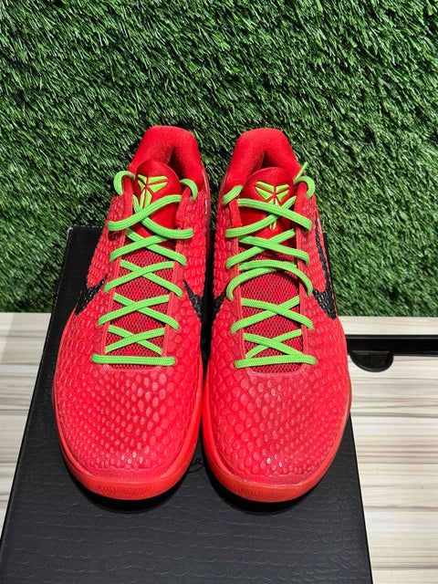 Nike Kobe 6 Protro Reverse Grinch Sz 8.5M.,