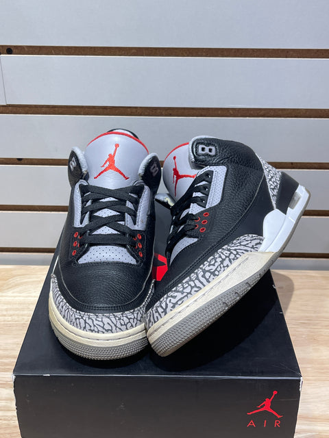 Jordan 3 Retro Black Cement (2018) Sz 10.5