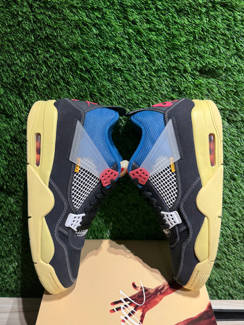 Jordan 4 Retro Union Off Noir Sz 10.5