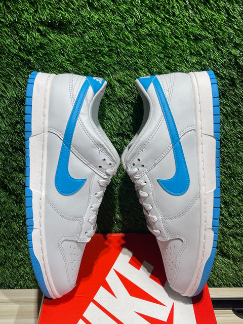 Nike Dunk Low Retro Pure Platinum Blue Lightning Sz 11M