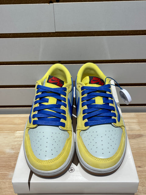 Jordan 1 Retro Low OG SP Travis Scott Canary (Women's) Sz 7.5W/6M