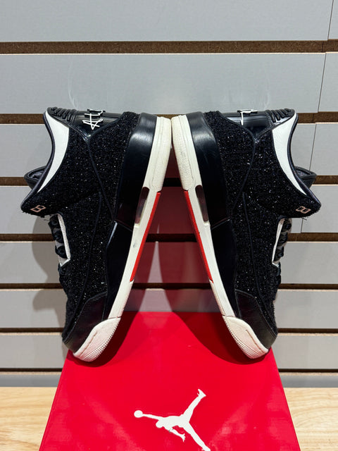 Jordan 3 Retro AWOK Vogue Black (Women's) Sz 12W/10.5M