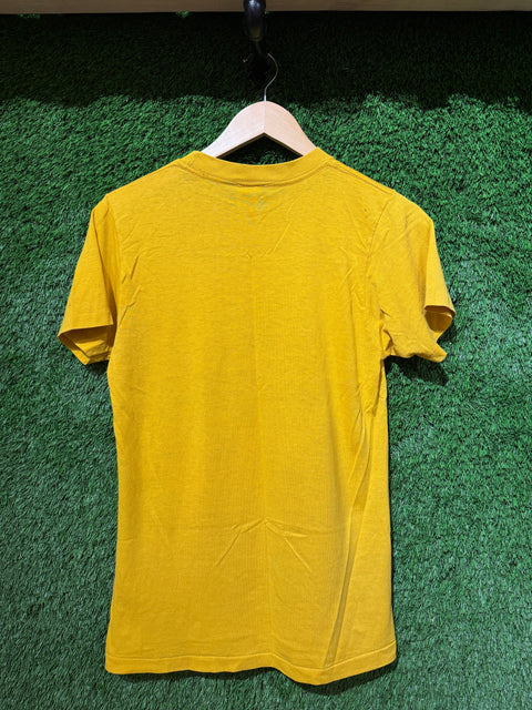 VTG Made In USA Champion Yellow Cat Tee Sz M True Vintage