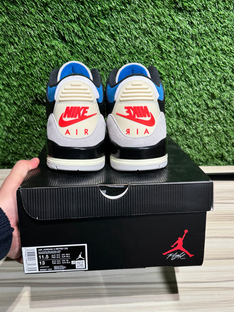 Jordan 3 Retro OG Rare Air Sz 11.5