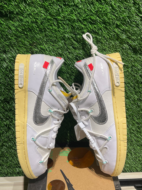 Nike Dunk Low Off-White Lot 1 Sz 8