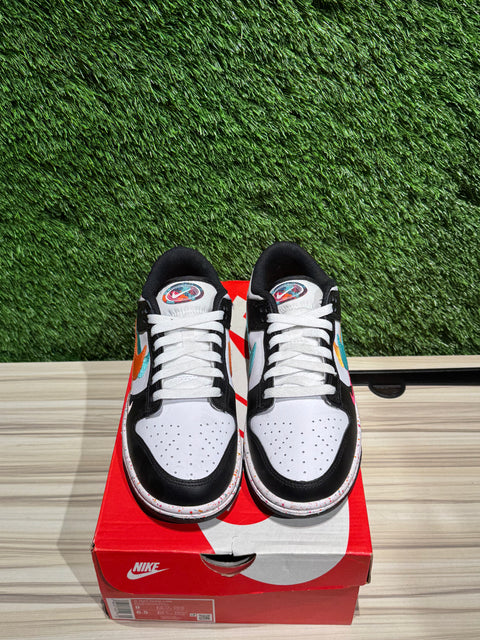 Nike Dunk Low Multiple Swooshes White Washed Teal (Women's) Sz 6.5M