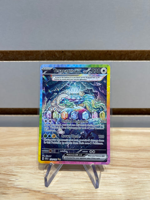 Pokémon Terapagos ex - 170/142 - SV07: Stellar Crown (SCR)