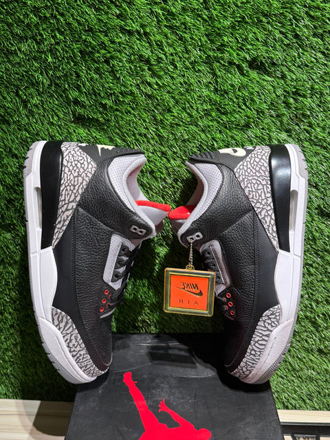 Jordan 3 Retro Black Cement (2018) Sz 12M