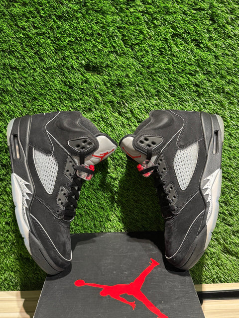 Jordan 5 Retro OG Black Metallic Reimagined Sz 8M