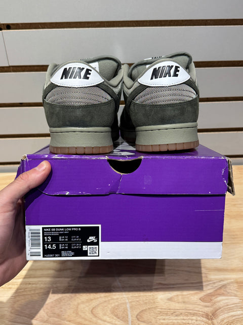 Nike SB Dunk Low Pro B Sequoia Sz 13