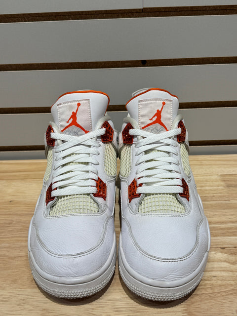 Jordan 4 Retro Metallic Orange Sz 11