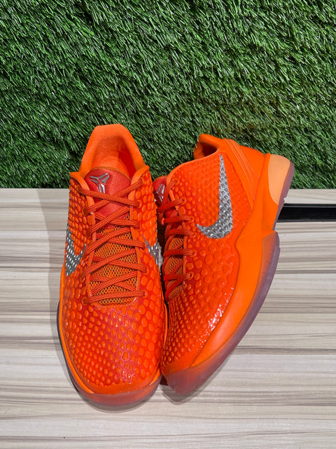 Nike Kobe 6 Total Orange (GS) Sz 7Y
