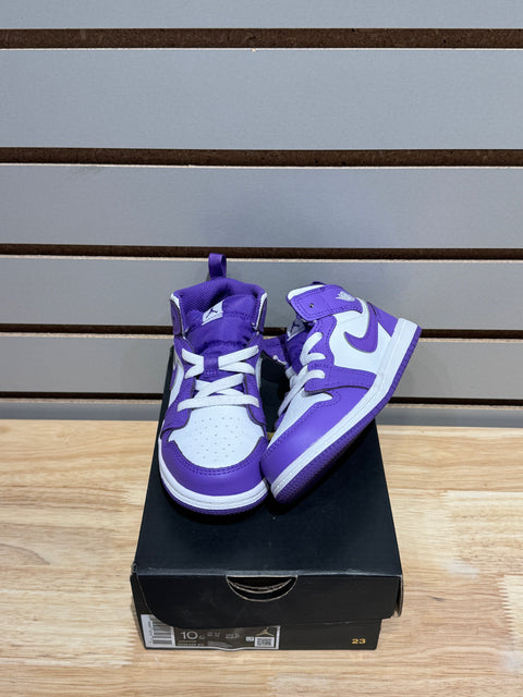 Jordan 1 Mid Purple Venom (TD)