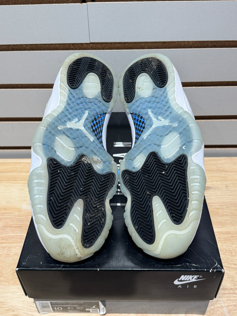 Jordan 11 Retro Low Legend Blue Sz 10