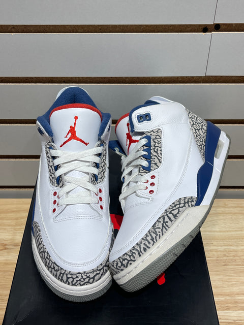 Jordan 3 Retro True Blue (2016) Sz 9.5