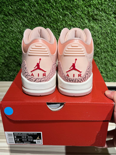 Jordan 3 Retro Valentine's Day Treat Yourself (2025) (Women's) Sz 7.5M