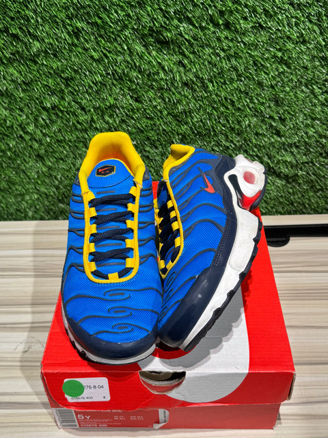 Nike Air Max Plus Photo Blue (GS) Sz 5Y