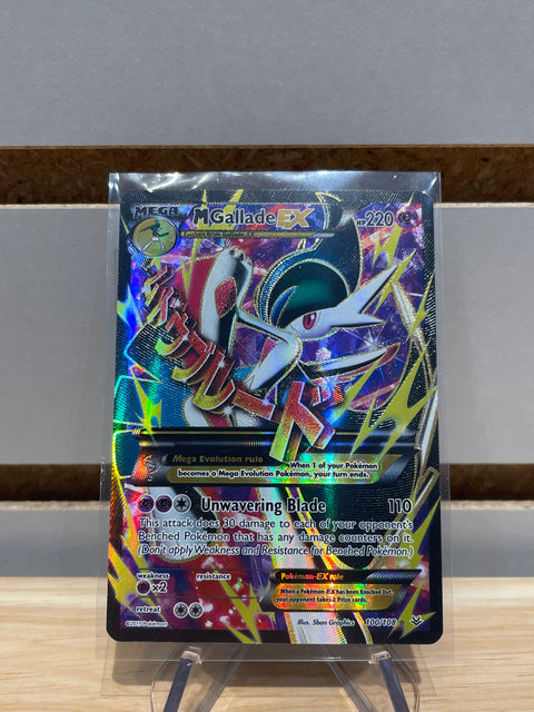 M Gallade EX (100 Full Art) - Pokemon XY - Roaring Skies (ROS)