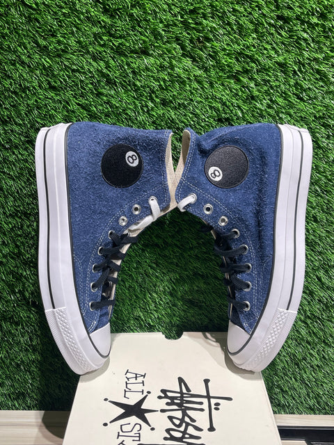 Converse Chuck Taylor All Star 70 Hi Stussy 8-Ball Sz 7.5M