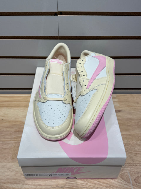 Jordan 1 Retro Low OG SP Travis Scott Shy Pink Sz 13