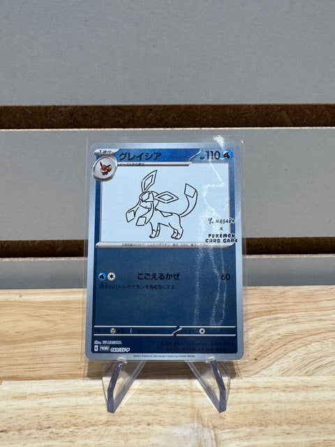 Glaceon 2023 Pokémon Japanese Scarlet & Violet Yu Nagaba #069/SV-P