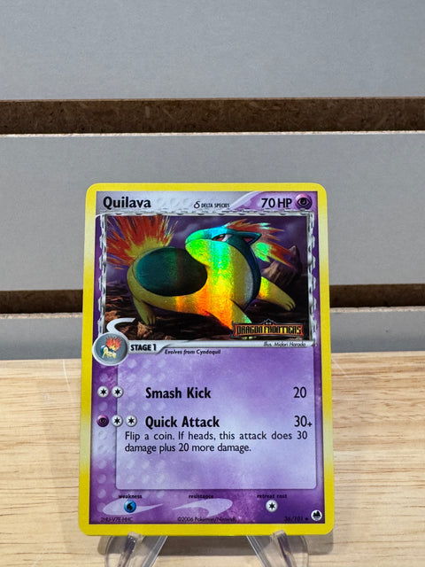 Quilava (Delta Species) - EX Dragon Frontiers (DF) Stamped
