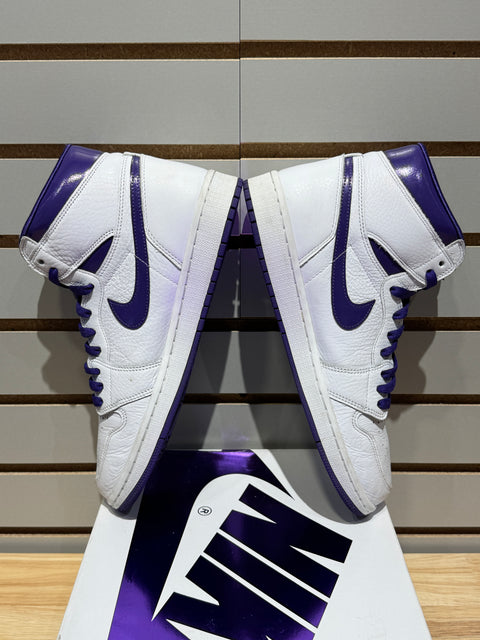 Jordan 1 Retro High Court Purple (Women's) Sz 9.5M / 11W