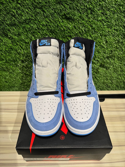 Jordan 1 Retro High OG University Blue Sz 9.5