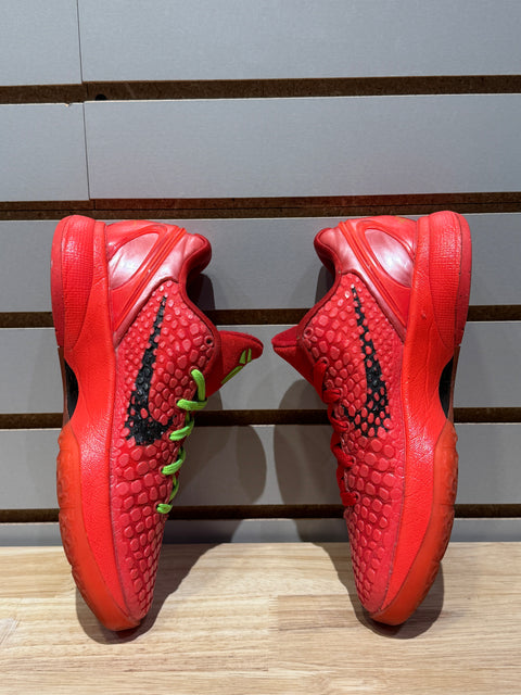Nike Kobe 6 Protro Reverse Grinch Sz 5M